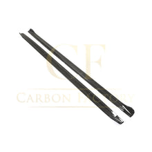 Load image into Gallery viewer, V Style Carbon Fibre Side Skirts for Audi A3 S3 Saloon 20-22