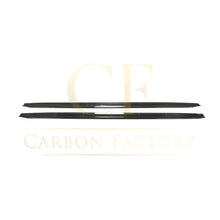 Load image into Gallery viewer, V Style Carbon Fibre Side Skirts for Audi A3 S3 Saloon 20-22
