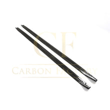 Load image into Gallery viewer, V Style Carbon Fibre Side Skirts for Audi A3 S3 Saloon 20-22