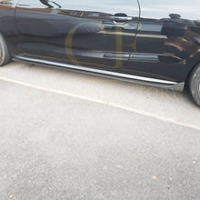 Load image into Gallery viewer, V Style Carbon Fibre Side Skirts for Audi B8 B8.5 A5 S5 2 Door 07-16