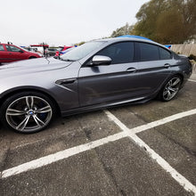 Load image into Gallery viewer, V Style Carbon Fibre Side Skirts for BMW 6 Series F06 inc M6 4 Door 11-18
