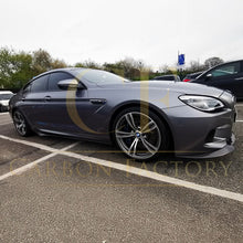 Load image into Gallery viewer, V Style Carbon Fibre Side Skirts for BMW 6 Series F06 inc M6 4 Door 11-18