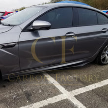 Load image into Gallery viewer, V Style Carbon Fibre Side Skirts for BMW 6 Series F06 inc M6 4 Door 11-18