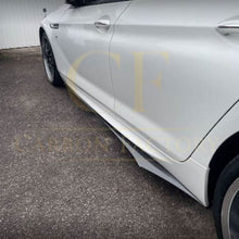 Load image into Gallery viewer, V Style Carbon Fibre Side Skirts for BMW 6 Series F06 inc M6 4 Door 11-18