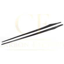 Load image into Gallery viewer, V Style Carbon Fibre Side Skirts for BMW 6 Series F06 inc M6 4 Door 11-18