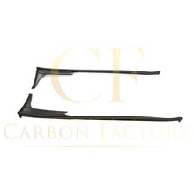 Load image into Gallery viewer, V Style Carbon Fibre Side Skirts for Porsche Boxster & Cayman 718 16-19