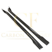 Load image into Gallery viewer, V Style Carbon Fibre Side Skirts for Tesla Model 3 Facelift 18-23