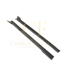 Load image into Gallery viewer, V Style Carbon Fibre Side Skirts for Tesla Model S Facelift 21-Present