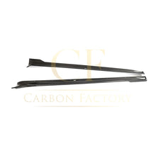 Load image into Gallery viewer, V Style Carbon Fibre Side Skirts for Tesla Model S Facelift 21-Present