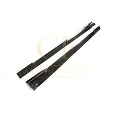 Load image into Gallery viewer, V Style Carbon Fibre Side Skirts for Tesla Model S Facelift 21-Present