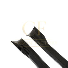 Load image into Gallery viewer, V Style Carbon Fibre Side Skirts for Tesla Model S Facelift 21-Present