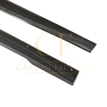 Load image into Gallery viewer, V Style Carbon Fibre Side Skirts for Tesla Model S Facelift 21-Present