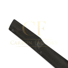 Load image into Gallery viewer, V Style Carbon Fibre Side Skirts for Tesla Model S Facelift 21-Present