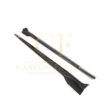 Load image into Gallery viewer, V Style Carbon Fibre Side Skirts for Tesla Model S Facelift 21-Present