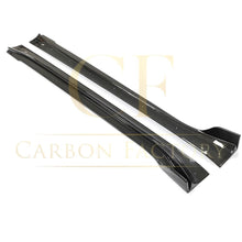Load image into Gallery viewer, V Style Carbon Fibre Side Skirts for Tesla Model Y 19-23