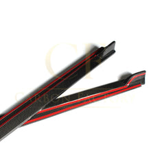 Load image into Gallery viewer, V Style Carbon Fibre Side Skirts for VW Polo MK5 Non GTI 11-16