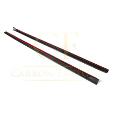 Load image into Gallery viewer, V Style Carbon Fibre Side Skirts for VW Polo MK5 Non GTI 11-16