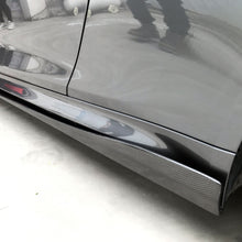 Load image into Gallery viewer, V Style Carbon Fibre Side Skirts Extension for BMW F80 M3 F82 F83 M4 2014-2020