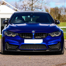 Load image into Gallery viewer, MP Style Carbon Fibre Front Splitter 3 Pieces Design for BMW F80 M3 F82 F83 M4 14-20