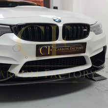 Load image into Gallery viewer, MP Style Carbon Fibre Front Splitter 3 Pieces Design for BMW F80 M3 F82 F83 M4 14-20