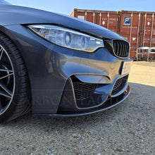 Load image into Gallery viewer, MP Style Carbon Fibre Front Splitter 3 Pieces Design for BMW F80 M3 F82 F83 M4 14-20