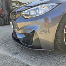 Load image into Gallery viewer, MP Style Carbon Fibre Front Splitter 3 Pieces Design for BMW F80 M3 F82 F83 M4 14-20