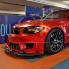 Load image into Gallery viewer, 3D Style Carbon Fibre Front Splitter for BMW E82 Coupe 1M 07-13