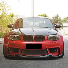 Load image into Gallery viewer, 3D Style Carbon Fibre Front Splitter for BMW E82 Coupe 1M 07-13