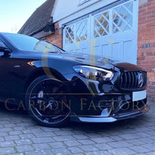 Load image into Gallery viewer, AMG Style Carbon Fibre Front Splitter for Mercedes W213 E Class Facelift Saloon 21-Present