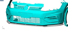 Load image into Gallery viewer, AP Style Carbon Fibre Front Splitter for VW Golf MK7.5 R 18-20