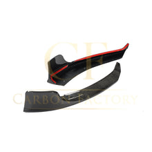 Load image into Gallery viewer, Brabus Style Carbon Fibre Front Bumper Covers for Mercedes Benz W177 A Class 18-23