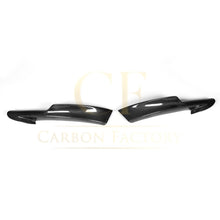 Load image into Gallery viewer, Carbon Fibre Front Bumper Covers for BMW 3 Series E90 LCI 09-13