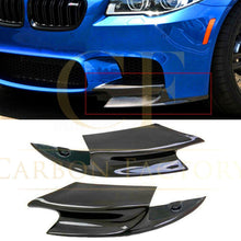 Load image into Gallery viewer, Carbon Fibre Front Splitter Covers for BMW F10 M5 10-17