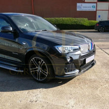 Load image into Gallery viewer, Carbon Fibre Front Splitter for BMW F25 X3 F26 X4 M Sport 15-18