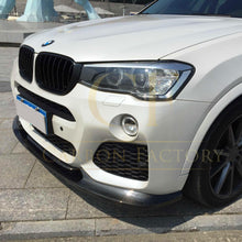 Load image into Gallery viewer, Carbon Fibre Front Splitter for BMW F25 X3 F26 X4 M Sport 15-18
