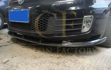 Load image into Gallery viewer, H2 Style Carbon Fibre Front Splitter for VW Golf MK6 GTI 08-13