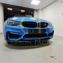 Load image into Gallery viewer, MP Style (Bottom Piece) Carbon Fibre Front Splitter Bottom for BMW F80 M3 F82 F83 M4 14-20