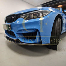 Load image into Gallery viewer, MP Style (Bottom Piece) Carbon Fibre Front Splitter Bottom for BMW F80 M3 F82 F83 M4 14-20