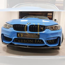 Load image into Gallery viewer, MP Style (Bottom Piece) Carbon Fibre Front Splitter Bottom for BMW F80 M3 F82 F83 M4 14-20
