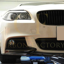 Load image into Gallery viewer, MP Style Carbon Fibre Front Splitter for BMW F10 5 Series 10-17