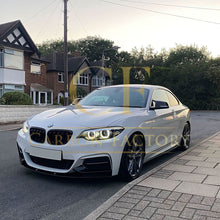 Load image into Gallery viewer, MP Style Carbon Fibre Front Splitter for BMW F22 2 Series M Sport 14-21