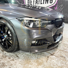 Load image into Gallery viewer, MP Style Carbon Fibre Front Splitter for BMW F30 F31 3 Series M Sport 12-19