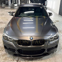 Load image into Gallery viewer, MP Style Carbon Fibre Front Splitter for BMW F30 F31 3 Series M Sport 12-19