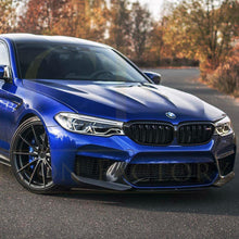 Load image into Gallery viewer, MP Style Pre-Preg Carbon Fibre Front Splitter Covers for BMW F90 M5 Pre-LCI 17-20