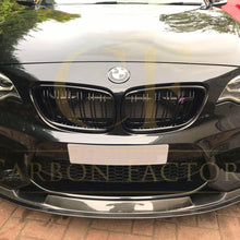Load image into Gallery viewer, MTC Style Carbon Fibre Front Splitter for BMW F87 M2 OG 16-18