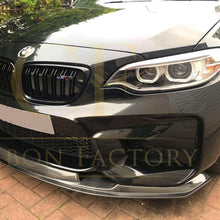 Load image into Gallery viewer, MTC Style Carbon Fibre Front Splitter for BMW F87 M2 OG 16-18