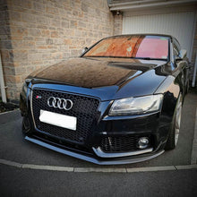Load image into Gallery viewer, P Style Carbon Fibre Front Splitter for Audi B8 A5 S-Line & S5 07-10