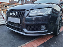 Load image into Gallery viewer, P Style Carbon Fibre Front Splitter for Audi B8 A5 S-Line & S5 07-10