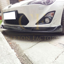 Load image into Gallery viewer, P Style Carbon Fibre Front Splitter for Toyota GT86 13-16