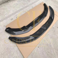 Load image into Gallery viewer, PSM Style Carbon Fibre Front Splitter 2 Pieces for BMW F80 M3 F82 F83 M4 14-20